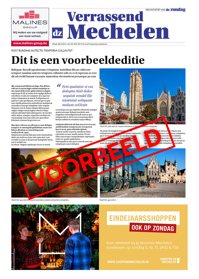 Cover verrassend Mechelen