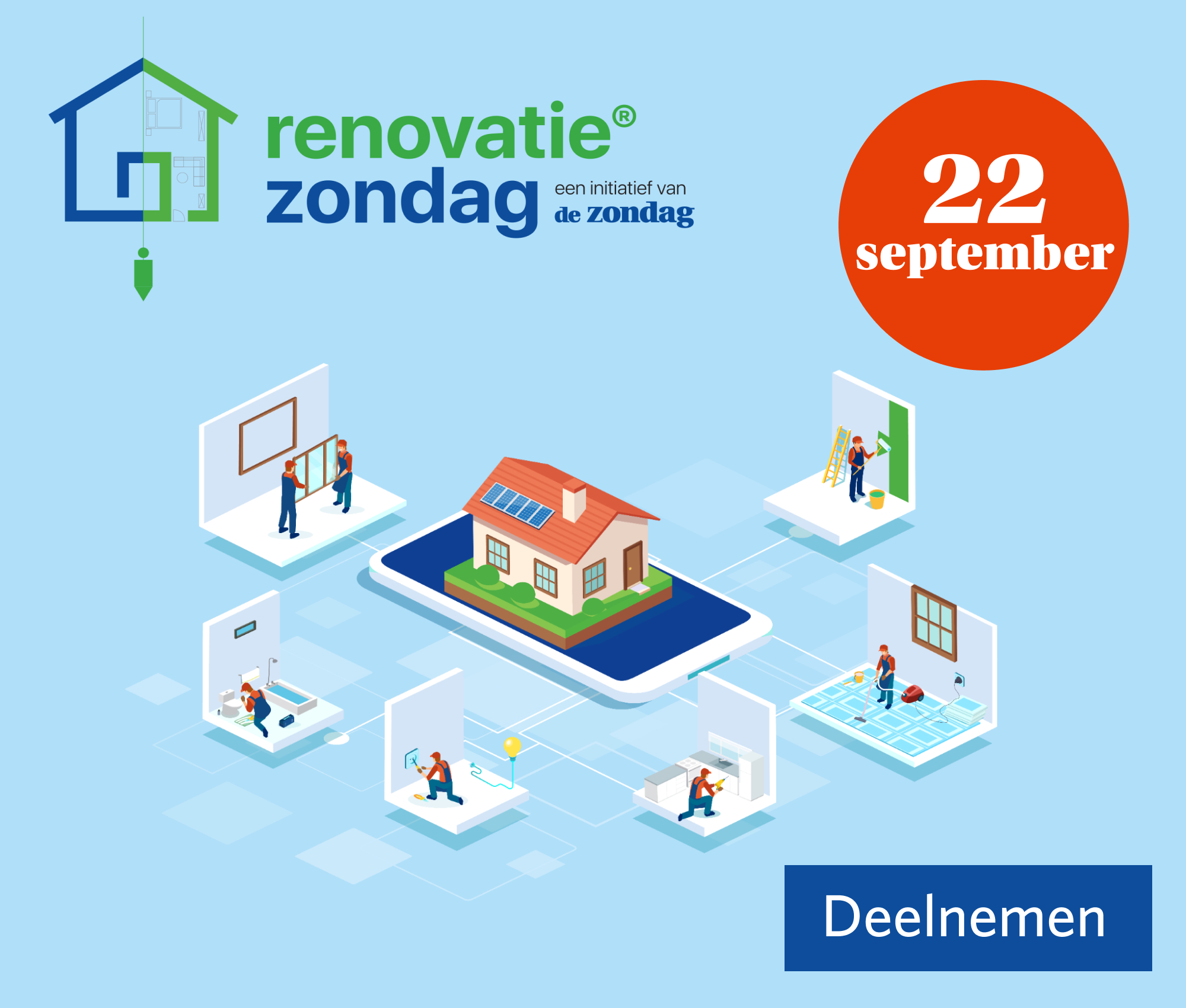 Neem deel aan Renovatiezondag